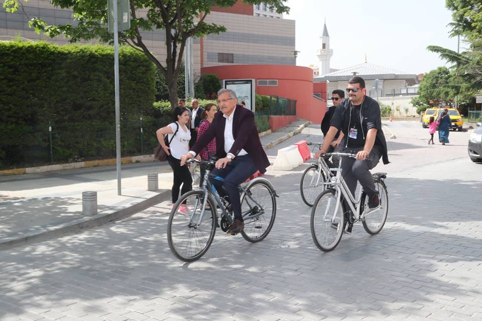 MURAT AYDIN BİSİKLET TUTKUNU ÇIKTI