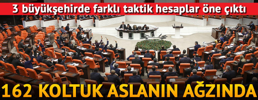 Büyükşehirlerde 162 koltuk aslanın ağzında