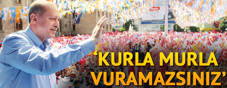 Erdoğan: Ya senin ne haddine