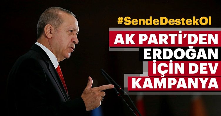 AK Parti’den Erdoğan’ın seçim kampanyasına destek çağrısı