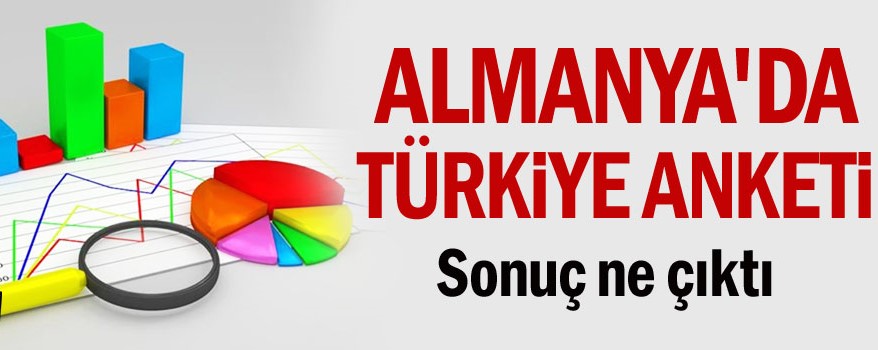 Almanya’da Türkiye anketi