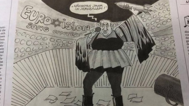 Almanya’da Netanyahu’yu çizen karikatürist işten atıldı