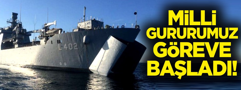 Milli gururumuz TCG Sancaktar göreve başladı!