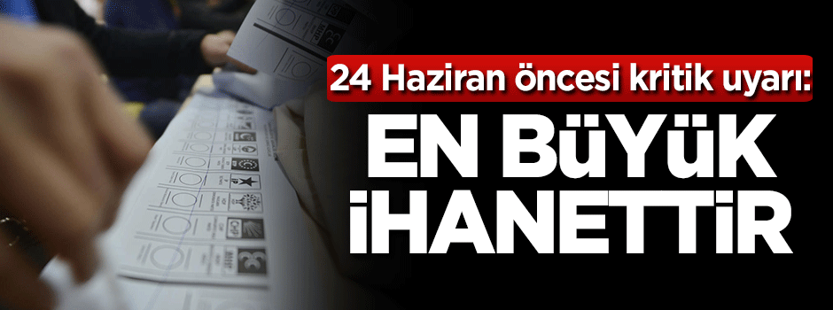 “Oy namustur! Söz de karar da vebal de bizim!’’