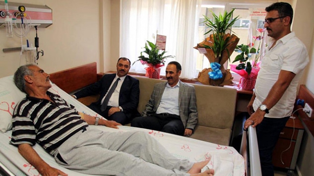 Şehit Fethi Sekin’in babası trafik kazası geçirdi