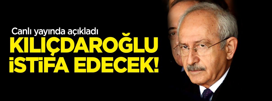 Kılıçdaroğlu istifa ediyor! Görevi Muharrem İnce’ye devredecek!