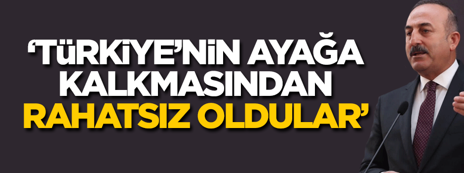 Çavuşoğlu: Her türlü şer ittifakını kurdular