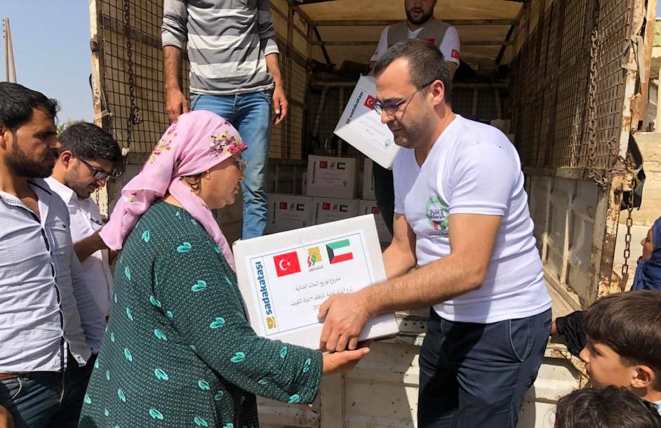 Sadakataşı Derneği’nden Suriyelilere ramazan yardımı