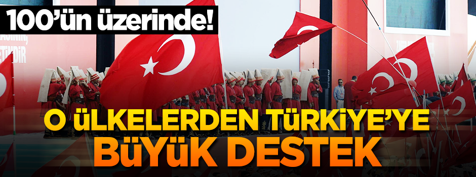 O ülkelerden ‘Türkiye’ye destek’ çağrısı!