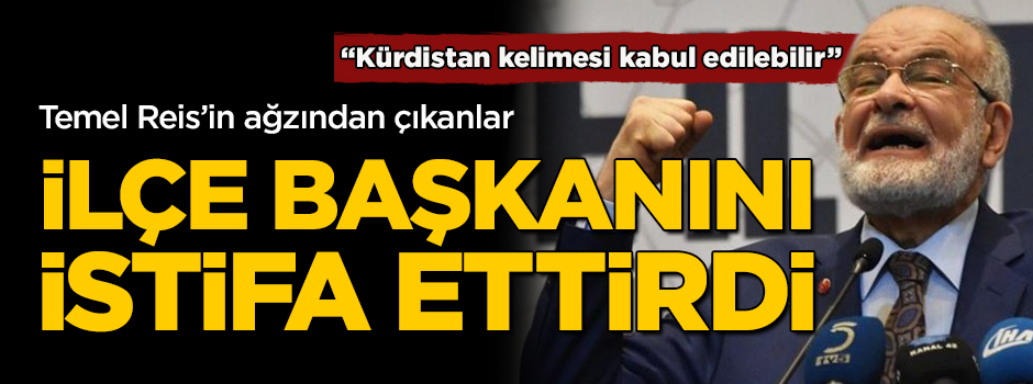Saadet Partisi’nde deprem! Partiden ve başkanlıktan istifa etti