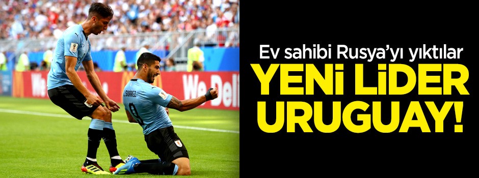 Uruguay ev sahibi Rusya’yı yıktı!