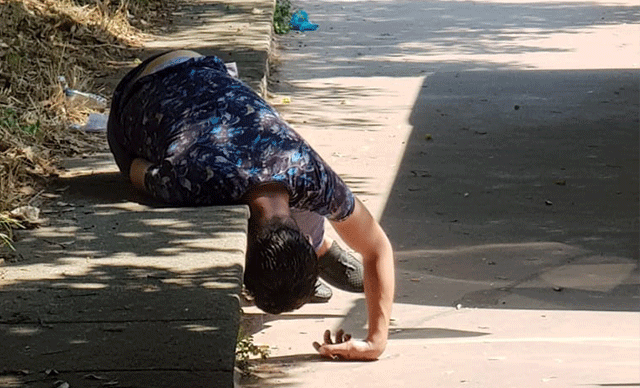 Gençlerin bittiğinin fotoğrafıdır. Bonzai kullandığı iddia edilen genç öldü