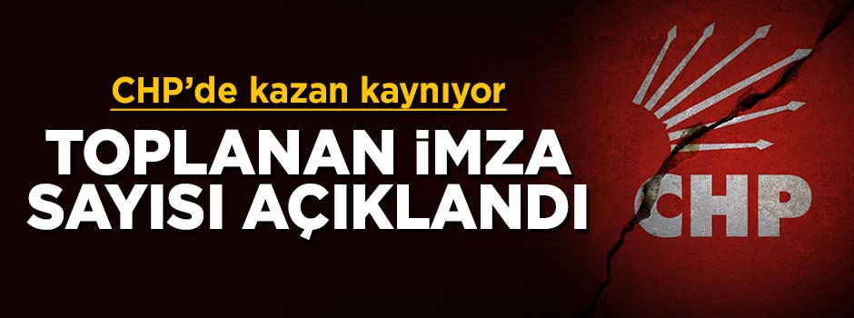 CHP’li Tüzün, topladıkları imza sayısını açıkladı!