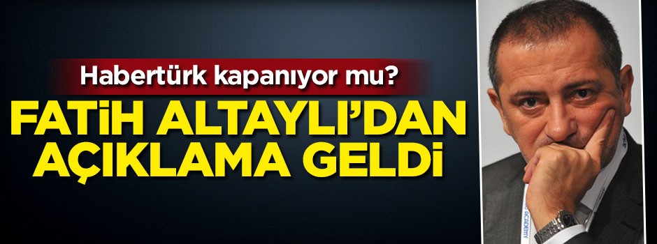 Habertürk Gazetesi kapanıyor mu?