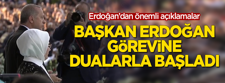Külliye’de tarihi tören! Erdoğan’dan önemli mesajlar