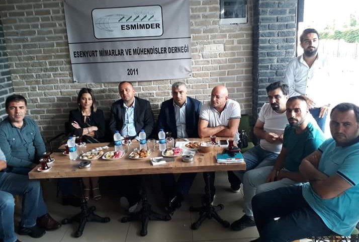 Esenyurtlu Mimar ve Mühendisler aynı çatı altında buluştu