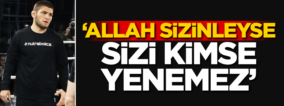‘Allah sizinleyse sizi kimse yenemez’