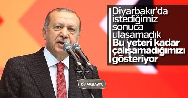 Erdoğan: Diyarbakır’a 36.5 katrilyon yatırım yaptık