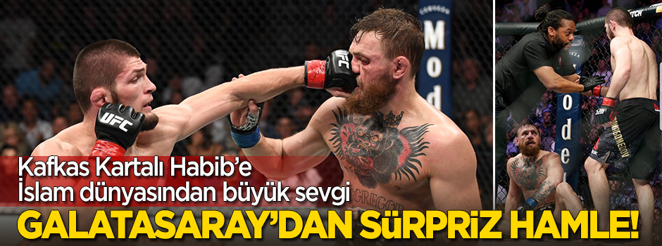 Galatasaray’dan “Khabib Nurmagomedov” hamlesi!