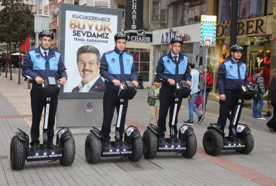 KÜÇÜKÇEKMECE’DE ZABITA ARTIK GİNGER’LI