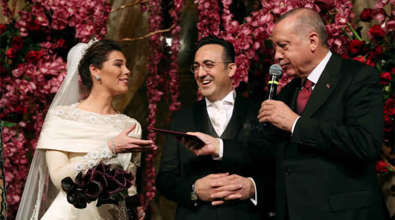 İlker Aycı evlendi şahitliğini Erdoğan yaptı