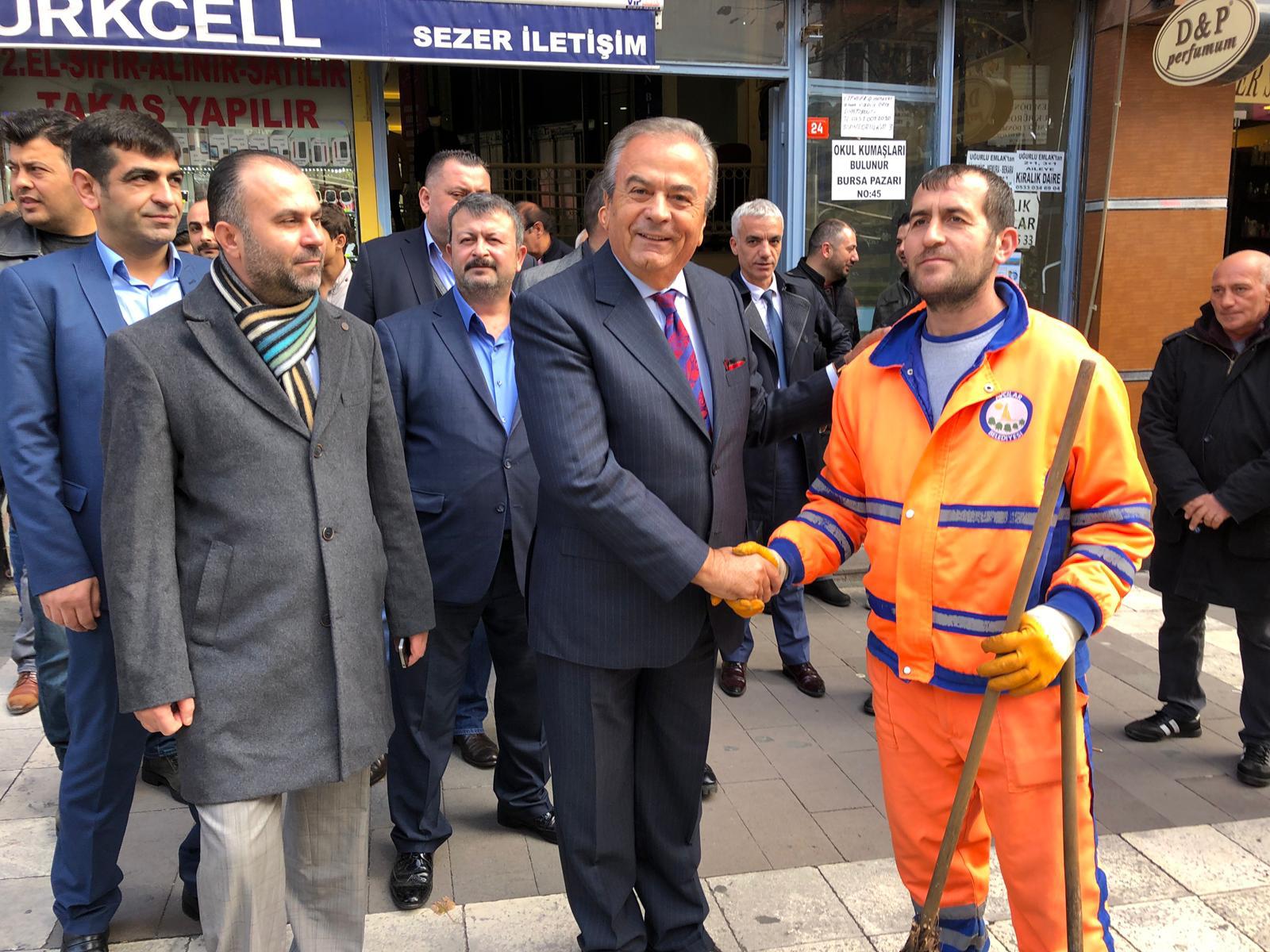 ERDOĞAN SAHAYA İNDİ HALKI DİNLEDİ