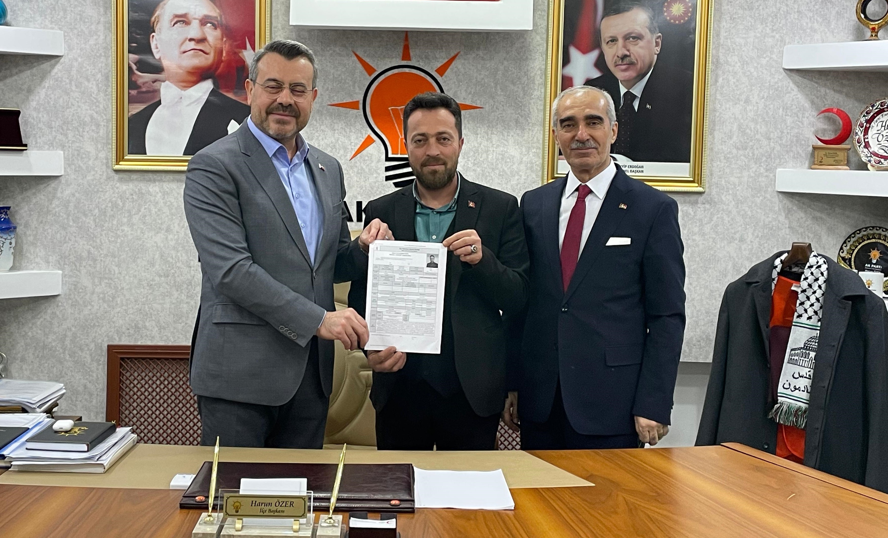 AK PARTİ’NİN SEVİLEN İSMİ HIDIR GÜNEŞ MECLİS ÜYELİĞİNE BAŞVURDU