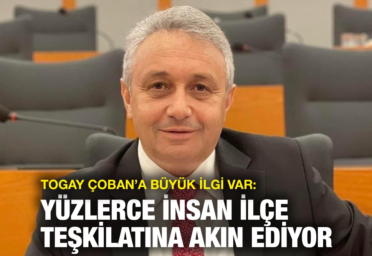 TOGAY ÇOBAN’A BÜYÜK İLGİ: YÜZLERCE İNSAN AK PARTİ İLÇE TEŞKİLATINA AKIN EDİYOR