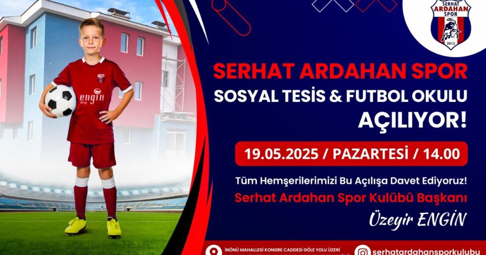 ARDAHAN’DA BİR İLK; ‘19 MAYIS’TA AÇILIYOR’