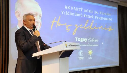 Başkan Togay Çoban: “Milletimize efendi olmaya değil, hizmetkâr olmaya geldik”