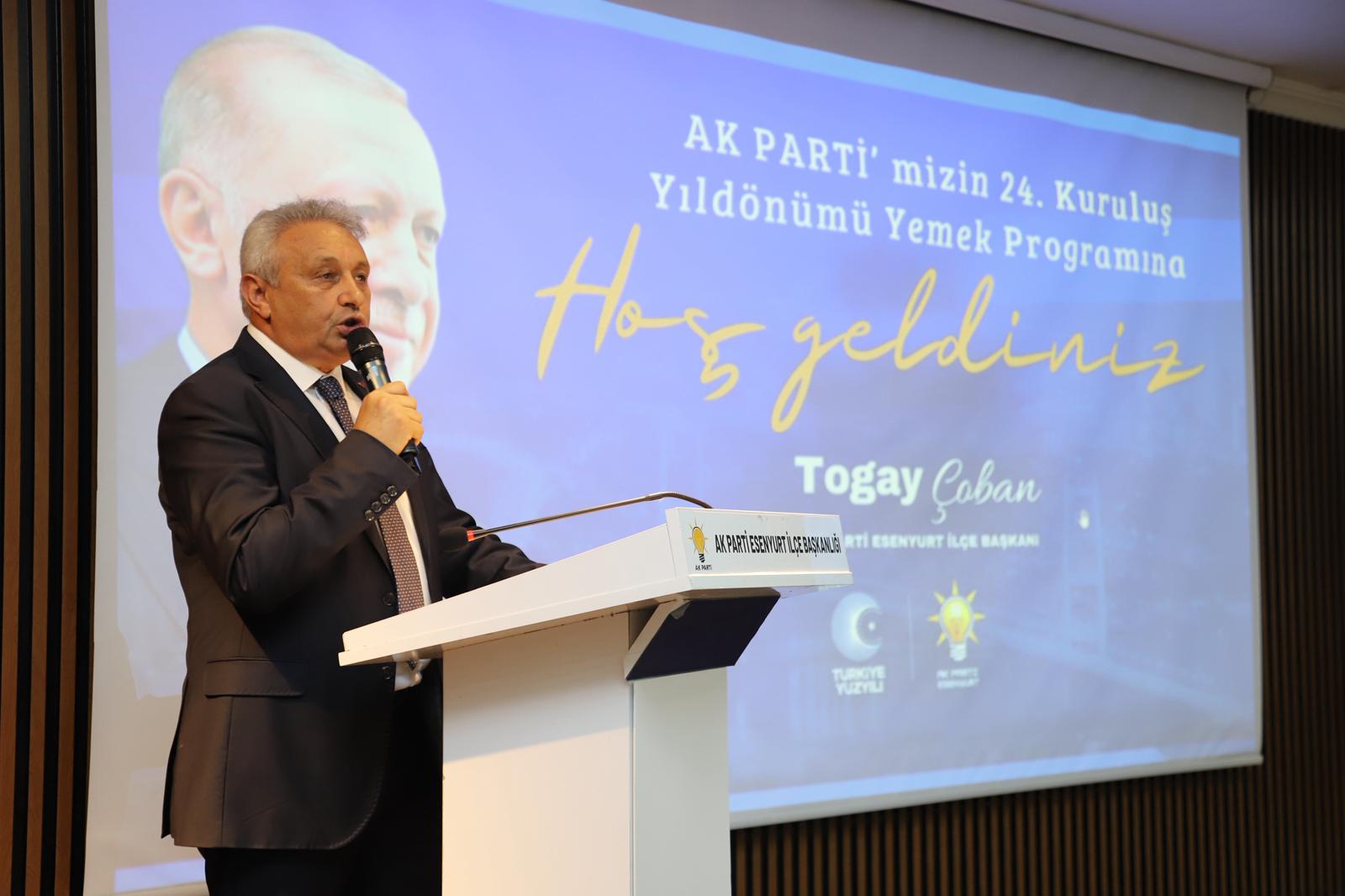 Başkan Togay Çoban: “Milletimize efendi olmaya değil, hizmetkâr olmaya geldik”