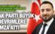 AK PARTİ ESENYURT İLÇE BAŞKAN YARDIMCISI YUSUF ERGENÇ: AK PARTİ BÜYÜK DEVRİMLERE İMZA ATTI