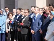 AK PARTİ İL BAŞKAN YARDIMCILARI ÖZGÜR ÖZEL’İ MAHKEMEYE VERDİ