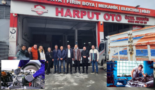 HARPUT OTO GAZETECİLERİ AĞIRLADI