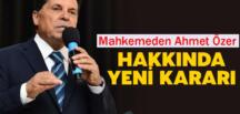 Mahkeme kararı: Ahmet Özer’in maaşı faiziyle ödenecek