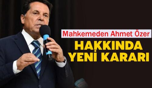 Mahkeme kararı: Ahmet Özer’in maaşı faiziyle ödenecek