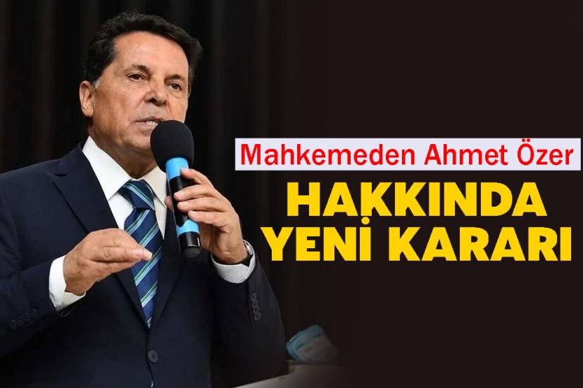 Mahkeme kararı: Ahmet Özer’in maaşı faiziyle ödenecek