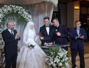 DİLLERE DESTAN DÜĞÜNLE DÜNYA EVİNE GİRDİLER