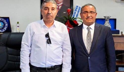 MİNİBÜSÇÜLER CAMİASINDA BAYRAK DEĞİŞİMİ
