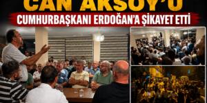 PAZARCI ESNAFI KAYYUM CAN AKSOY’U CUMHURBAŞKANI ERDOĞAN’A ŞİKAYET ETTİ