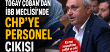 Togay Çoban’dan İBB Meclisi’nde CHP’ye Personel Çıkışı