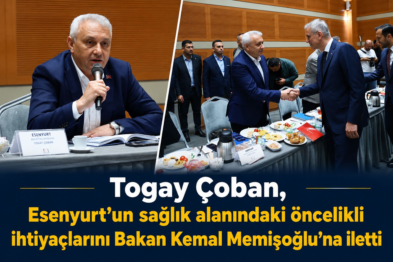 Togay Çoban, Esenyurt’un Sağlık Sorunlarını Bakan Kemal Memişoğlu’na İletti