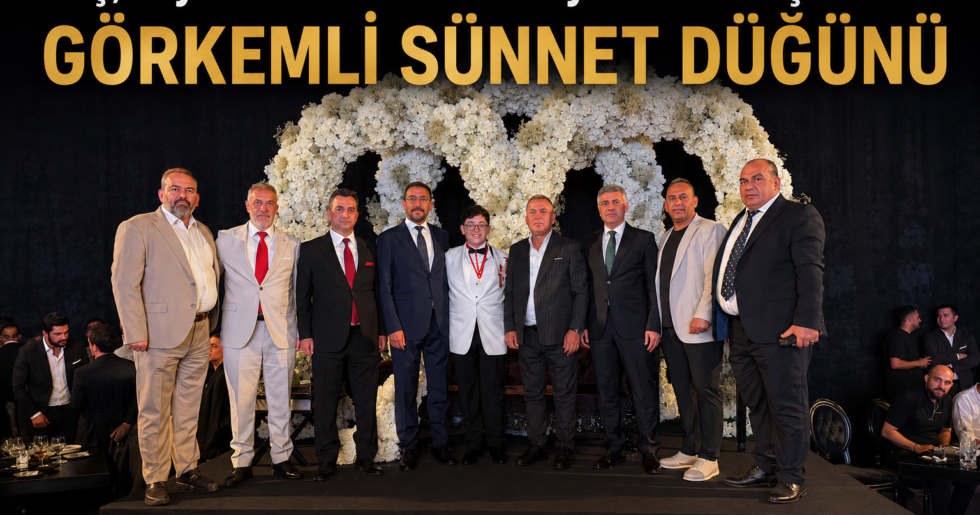 İş, Siyaset ve Sanat Dünyasını Buluşturan Görkemli Sünnet Düğünü