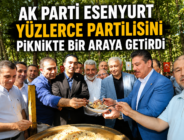 AK Parti Esenyurt Yüzlerce Partilisini Piknikte Bir Araya Getirdi