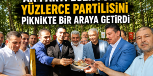 AK Parti Esenyurt Yüzlerce Partilisini Piknikte Bir Araya Getirdi