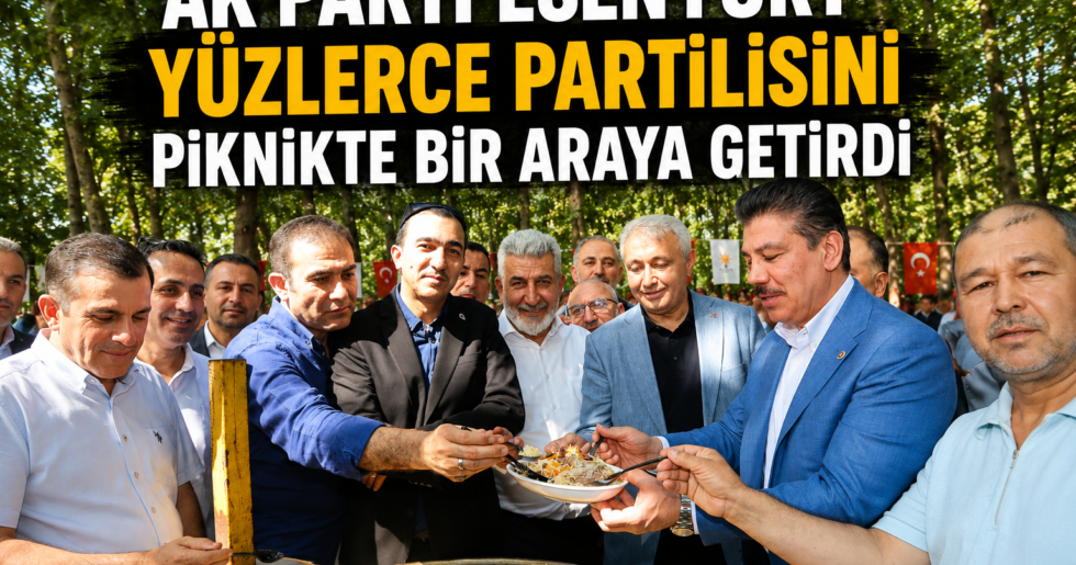 AK Parti Esenyurt Yüzlerce Partilisini Piknikte Bir Araya Getirdi