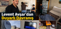 Levent Avşar’dan Duygulandıran Dayanışma Örneği