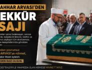 ABDULKAHHAR ARVASİ TEŞEKKÜR ETTİ