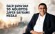 SALİH KAYA’DAN 30 AĞUSTOS ZAFER BAYRAMI MESAJI