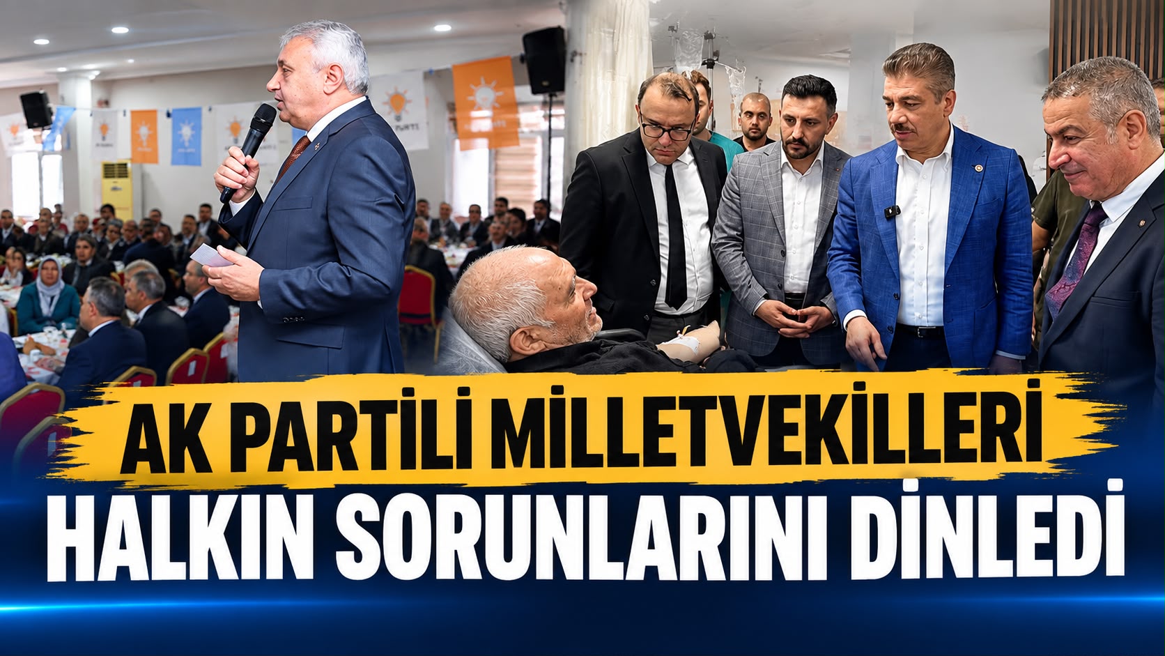 AK PARTİLİ MİLLETVEKİLLERİ HALKIN SORUNLARINI DİNLEDİ